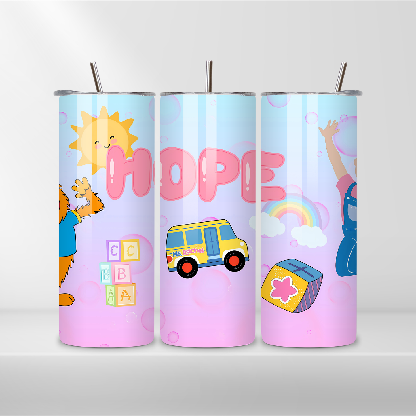 Ms.Rachel 12 oz tumbler