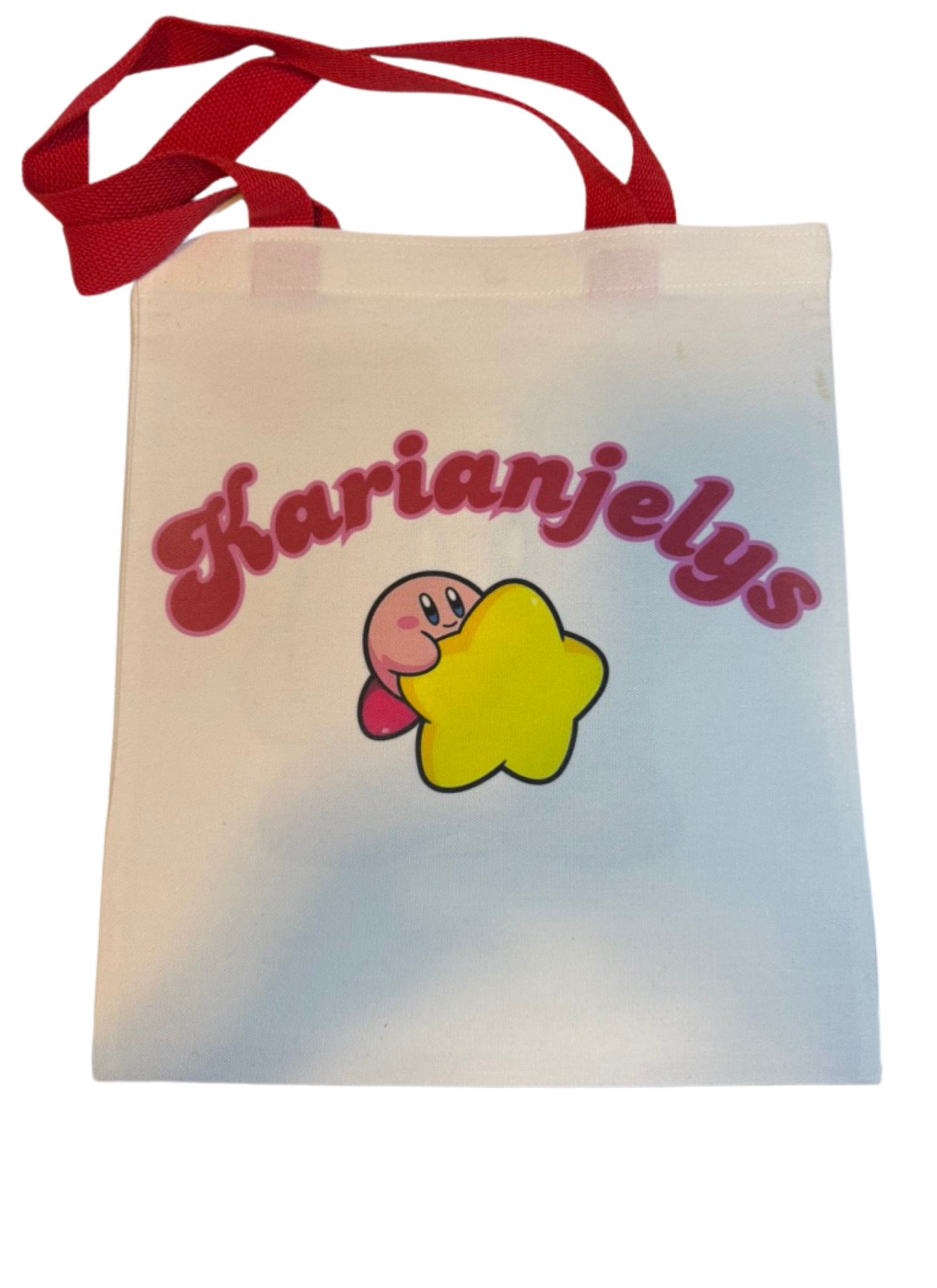 Kirby tote and pouch