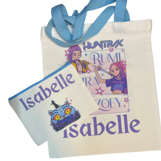 Huntrix Style Tote with pouch